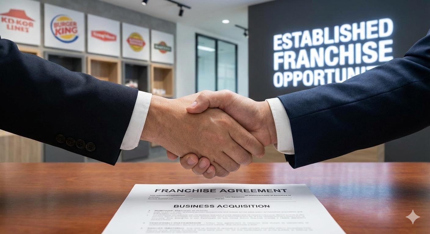 buy an exsiting franchise