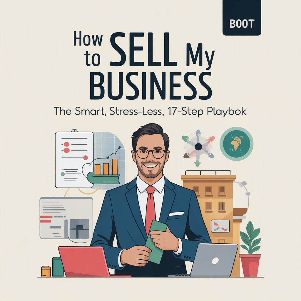 How to Sell My Business: The Smart, Stress-Less, 17-Step Playbook (2026 Edition)