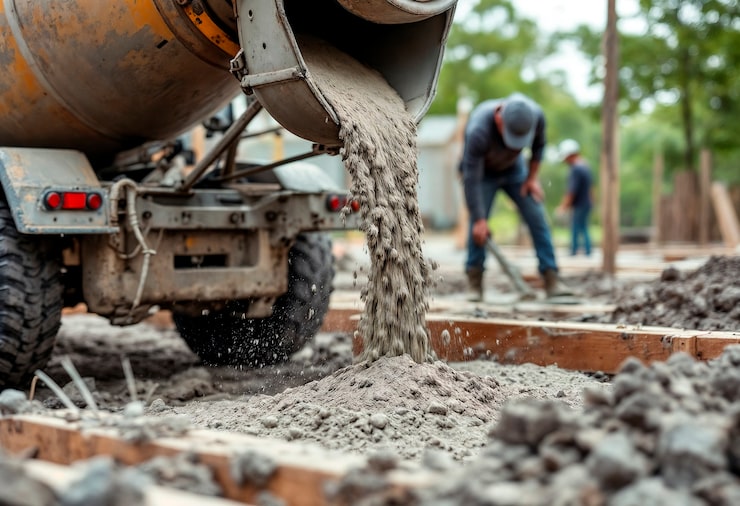 pouring concrete as foundation 23 2151933441