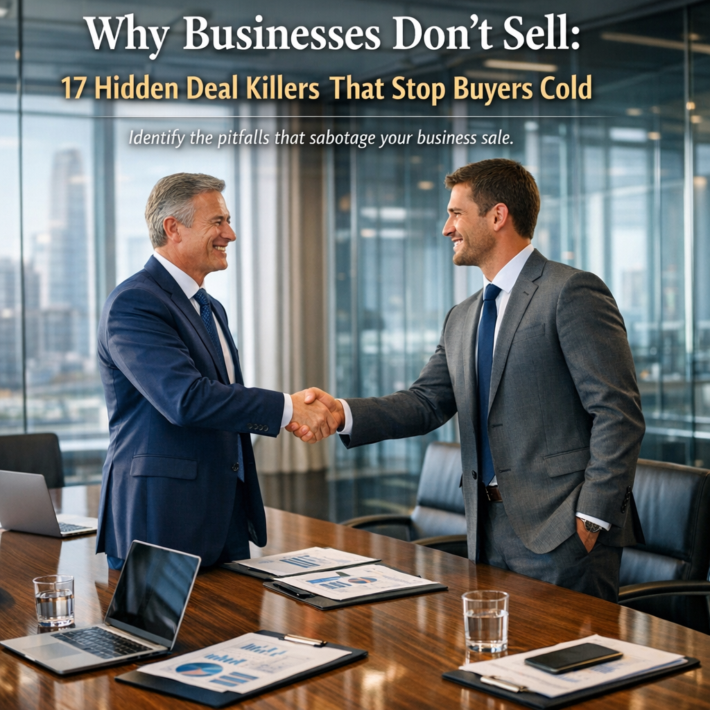 Why Businesses Don’t Sell: 17 Hidden Deal Killers That Stop Buyers Cold 2 output1 63